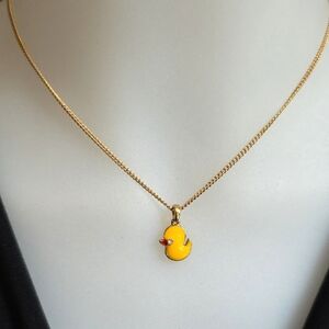 Lia Sophia Rubber Ducky Necklace
